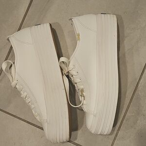 Keds Leather Platform Sneakers